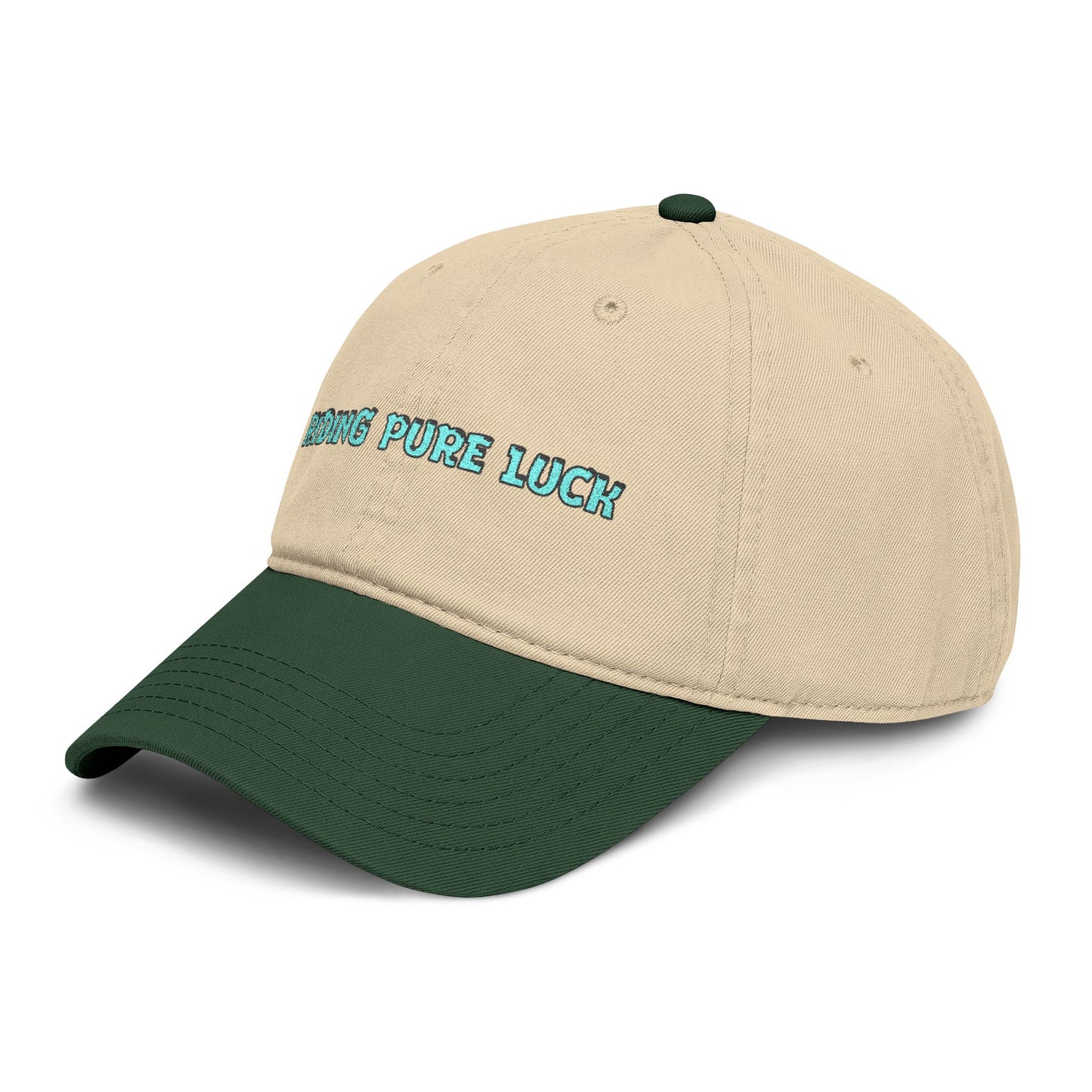 PURE LUCK - BASEBALL CAP (GARMENT WASHED)