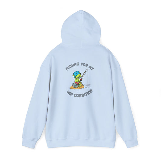 FUI A PESCAR - SUDADERA CON CAPUCHA