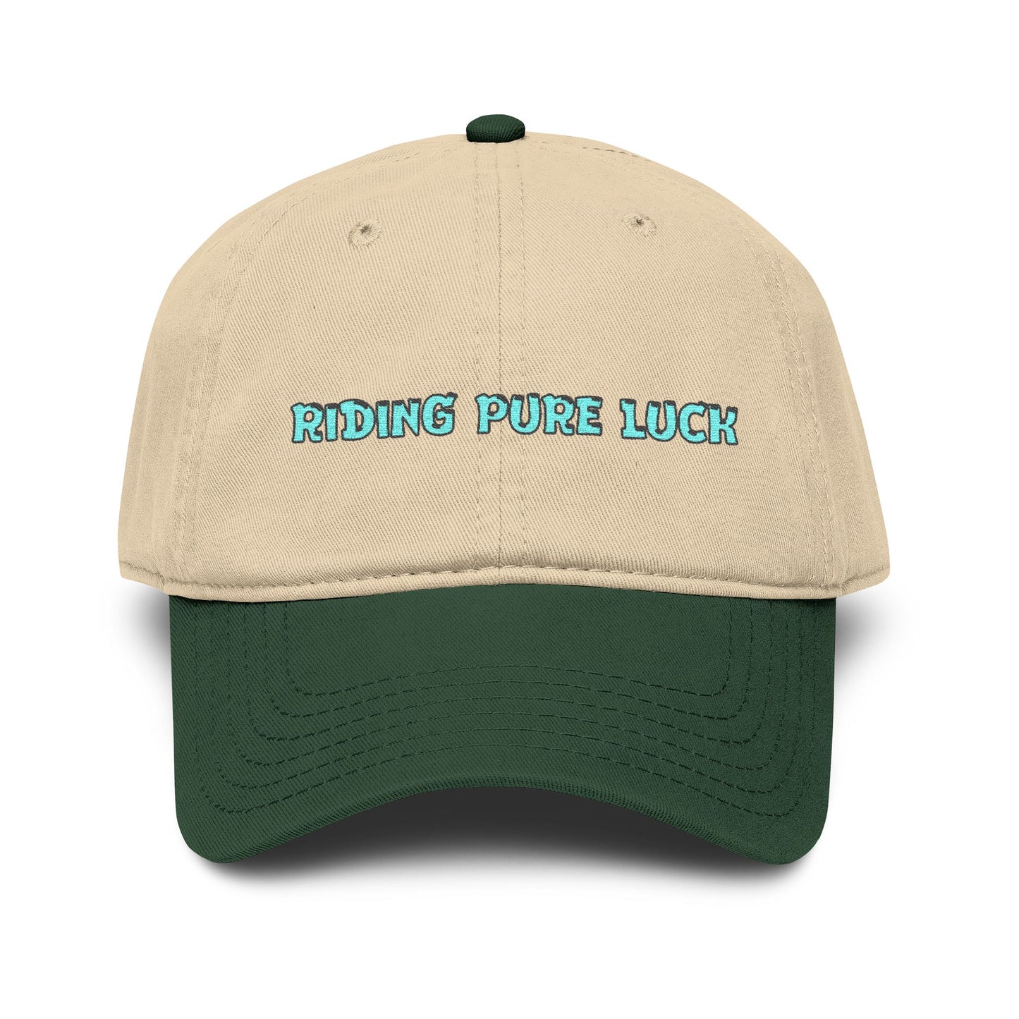 PURE LUCK - BASEBALL CAP (GARMENT WASHED)